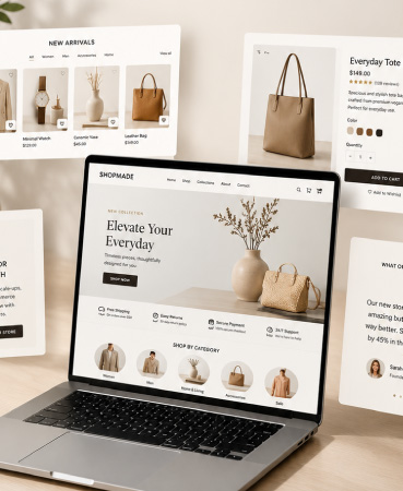 Custom ecommerce website development in Abu dhabi <br> tailored to your brand identity and business goals
