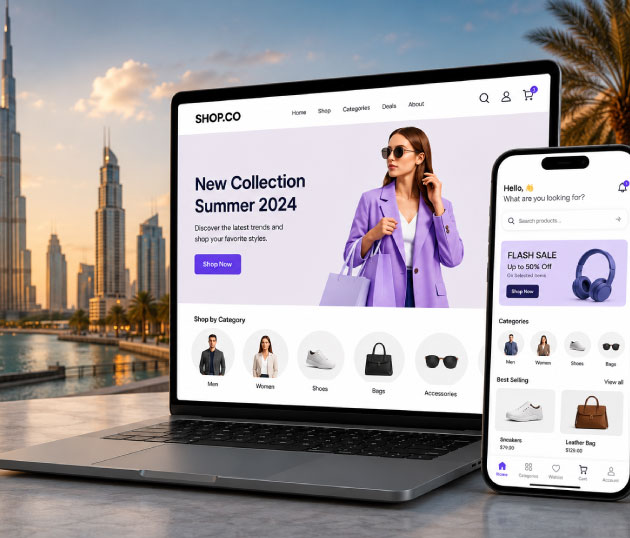 Ecommerce Website Development Process Abu dhabi, UAE