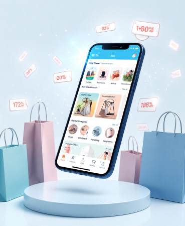 Mobile-first ecommerce design optimized <br> for Abu dhabi’s highly mobile-driven shopping audience