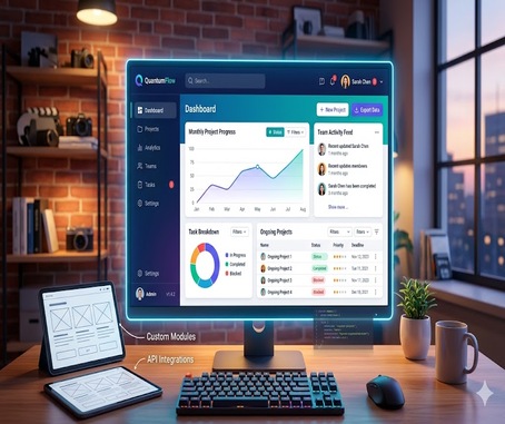 Custom Business Web Applications Dubai, UAE